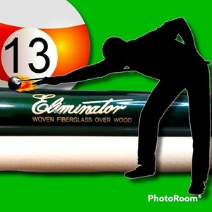 🎱ELIMINATOR Fiberglass Pool Cue 🎱